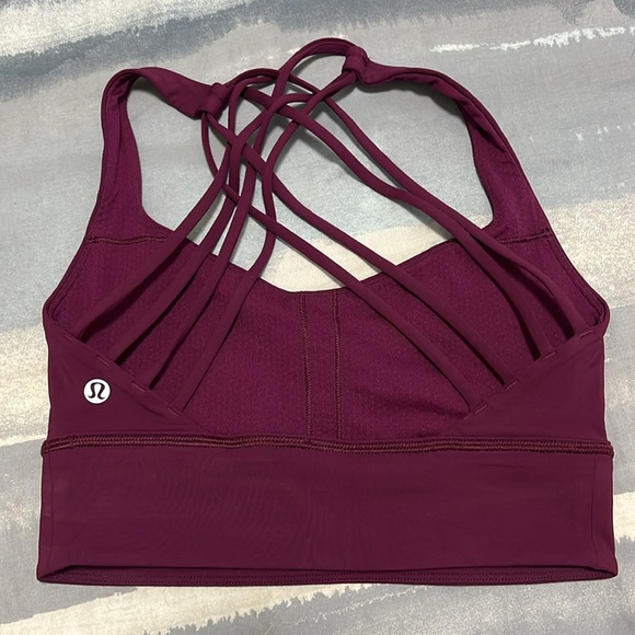 Lululemon Free To Be Longline Bra Wild Light Support - Picture 2 of 2